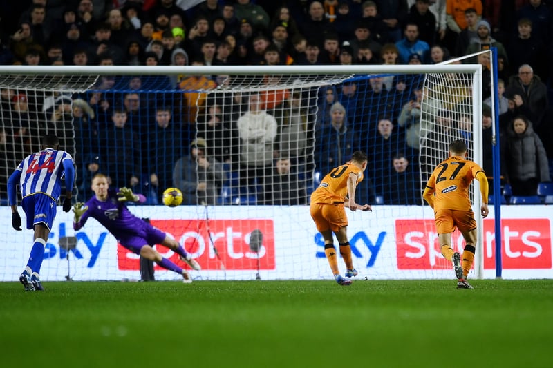 Only three of the Tigers' five spot kicks have found the back of the net in the Championship during 2023/24.