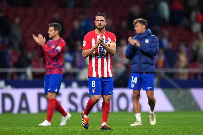 Highly experienced with club and country, Koke has been one of Atletico's most consistent performers over the years and would bring a lot of quality in midfield elsewhere if he moves.