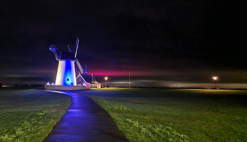 Lytham Windmill stands tall and proud on the Green at Lytham seafront against East Beach (Credit: Simon Truddaiu on Blackpool Gazette Camera Club)