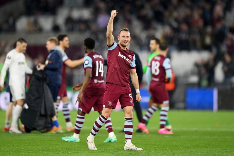 The right-back has huge experience and has been brilliant for West Ham this season and he would be able to plug that position for at least a season or two while Patterson is developed or another defender is scouted.