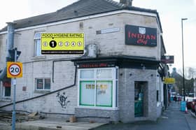 Indian Chef, Crookes, received a 1-out-of-5 food hygiene score at an inspection earlier this year.