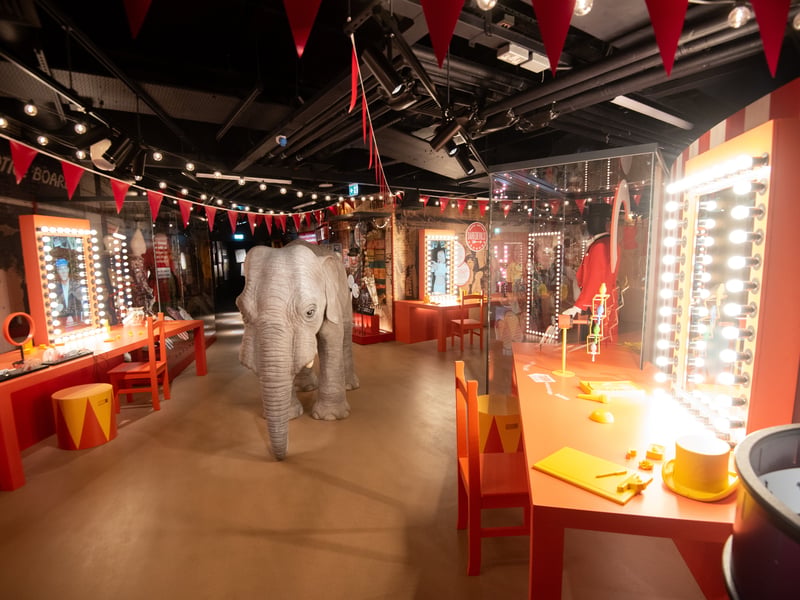 Showtown, Blackpool’s brand new museum of fun and entertainment, which celebrates the resort’s glorious history as the UK home of popular entertainment, includes interactive galleries featuring seaside, circus, magic, dance, shows, and the world-famous Illuminations.