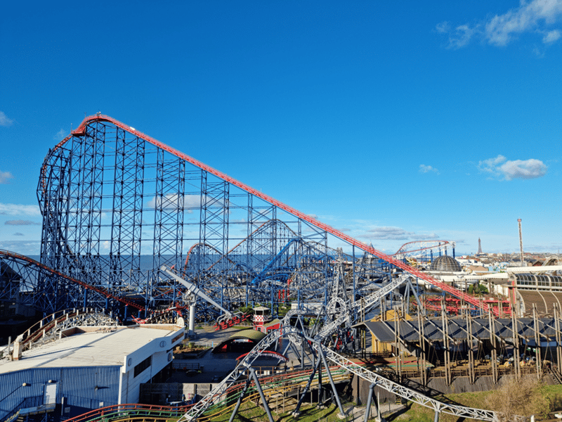 Pleasure Beach Resort has reopened for the season! Choose high octane thrills from the iconic Big One, double launch roller coaster, ICON, and the recently re-imagined Valhalla, or take a nostalgic ride on our favourite woodies, the Big Dipper and the Grand National.