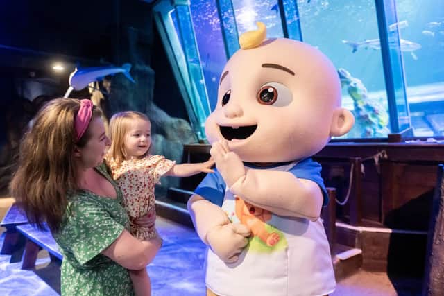 In an exciting nationwide event, join JJ and the gang as they meet some incredible animals and discover how to keep them safe in our oceans.
The clan also need you to help them find the missing words to complete the exclusive SEA LIFE song. Bring your little ones from until March 22 and jump into an aquarium adventure this spring!