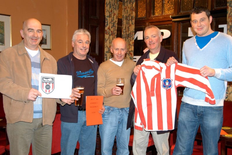These regulars held a party in 2008 to celebrate the 100th anniversary of Sunderland beating Newcastle 9-1.
