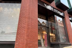 Yards Store has announced the opening date for their Sheffield store, part of the Heart of the City scheme