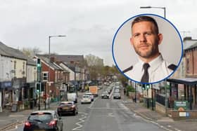 The 'Abbeydale Road corridor' became an area of concern following a number of shootings, but is no longer an issue, Det Supt Henderson (inset) told The Star