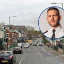 The 'Abbeydale Road corridor' became an area of concern following a number of shootings, but is no longer an issue, Det Supt Henderson (inset) told The Star