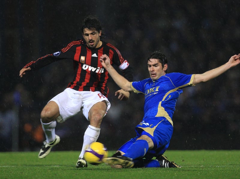 There are stadiums containing 50-60,000 people in which you cannot hear yourself think, but to experience that (AC Milan) in front of 20,403 at Fratton Park was extremely special.
It was loud, communication was redundant. I was playing alongside Papa Bouba Diop, and there wasn’t a lot of talking with Papa anyway, but none of the players could be heard. The noise was relentless from start to finish.
In general, I believe home fans can have a more damaging effect than a positive effect. From my experience, as a visiting player, you drew a lot of energy from home supporters getting on the backs on their team.
Pompey was unique, however, with a good home atmosphere helping establish a good Fratton Park record most of the time. The presence of AC Milan, though, took it to another level.
Just when you thought the noise was starting to relent, it would crank up again, it was perfect.

