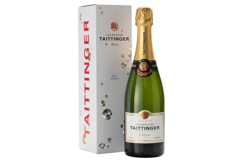 The biggest discount out there at the moment is reserved for Tesco Clubcard holders - £13 off Taittinger Brut Reserve Non Vintage Champagne. It means it's priced at £30 a bottle. "Distinguished by a delicate nose marked by subtle brioche notes, it has a palate of considerable depth and balance with hints of honey and fresh fruit."