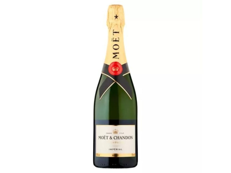 Arguably the most famous name in champagne, Asda have £7 off bottle of Moët & Chandon Champagne Impérial Brut, bringing the price down to £36. "With its bright fruitiness, seductive palate, and an elegant maturity, Moët & Chandon Brut Impérial reveals aromas of pear, citrus and brioche."