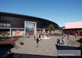 Images of the proposed new stadium for Sheffield FC and Sheffield Eagles provided by project architect Hadfield Cawkwell Davidson.