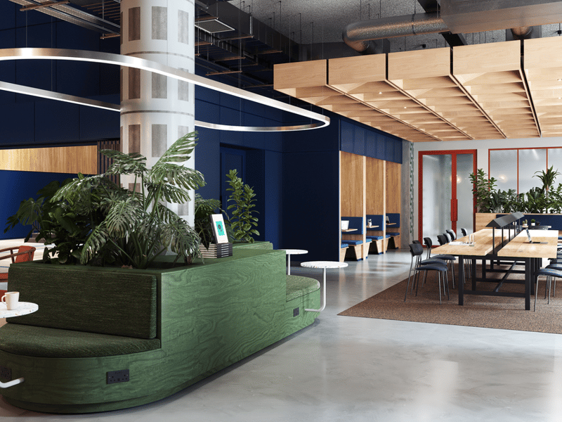 An alternate view of the lobby
