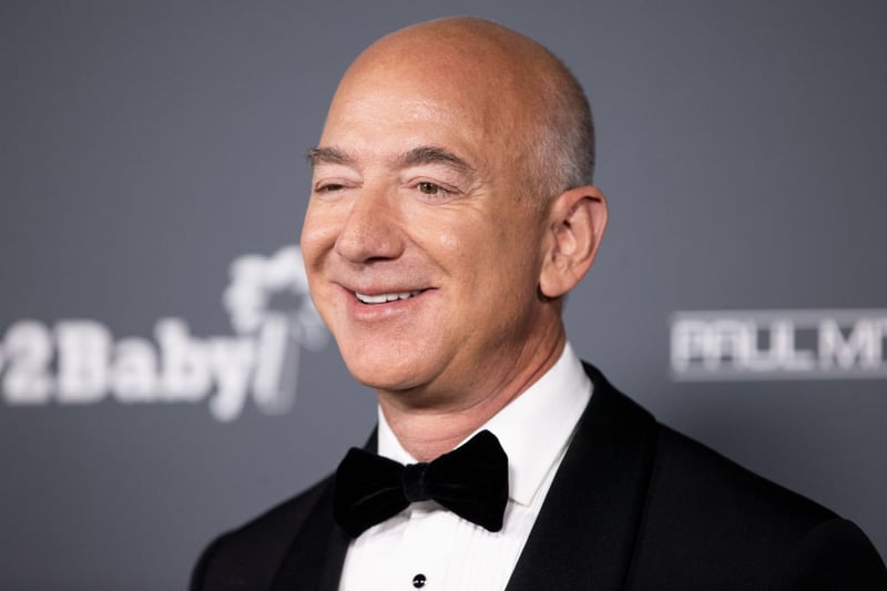 Top of the list of wealthiest CEOs - and constantly jostling for the title of the richest man in the world with the runner up on this list- is Amazon founder and boss Jeff Bezos. His business started off selling just books and now flogs pretty much everything you can think of. He's worth a remarkable estimated $200 billion.