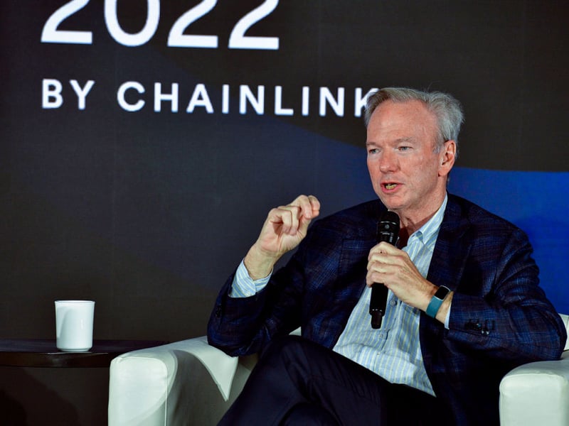 Former software engineer Eric Schmidt served as CEO of Google from 2001 to 2011 - just one of several positions he's held at the tech giant and its parent company Alphabet Inc. He has a net worth of around $24 billion.