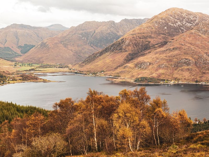 The Kintail Estate is an area of widerness at the top of Loch Duich in the Northwest Highlands which includes the Falls of Glomach - one of the highest waterfalls in the UK. It's a great place to escape the crowds, with only 2,296 visitors in 2023, down 77 per cent from 2022.
