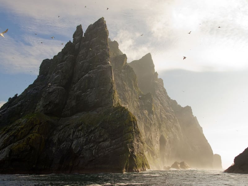 St Kilda is an isolated series of of volcanic islands that boasts the the highest sea cliffs in Britain and a uge number of seabirds - including the UK's largest population of puffins. It takes hours on a small boat to get there and the only place to stay is a small campsite. No wonder only 2,985 adventurers visited in 2023 - 23 per cent fewer than the year before.