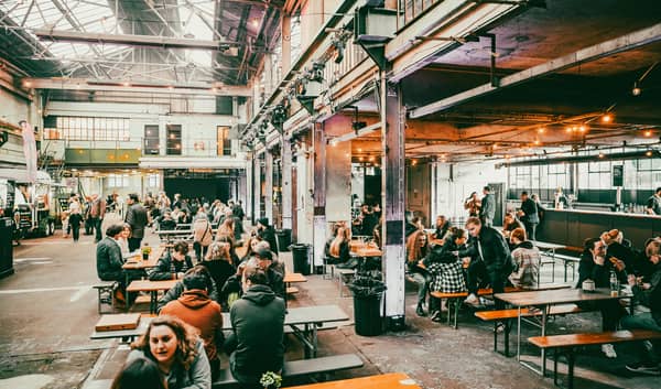 The Steamworks is a new event space in Highfield, Sheffield. Photo credit: Hoop Light Media
