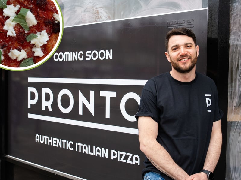 Pronto Pizza at Brighton Place in Portobello is in the running for Best Pizza at the Scottish Italian Awards.
