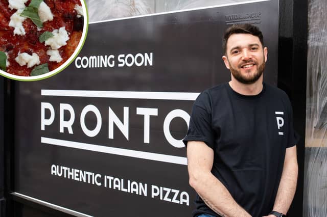 Pronto Pizza at Brighton Place in Portobello is in the running for Best Pizza at the Scottish Italian Awards.