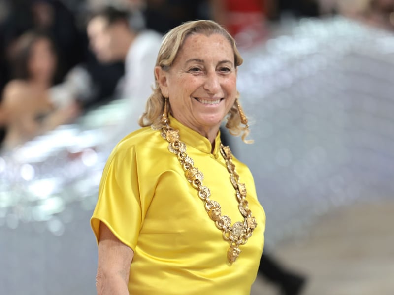 Miuccia Prada is the youngest granddaughter of Prada founder Mario Prada. She took over the family-owned luxury goods manufacturer in 1978 and serves as its head designer. She's also expanded the company significantly, including founding subsidiary Miu Miu. It's earned her a fortune of around $5 billion.