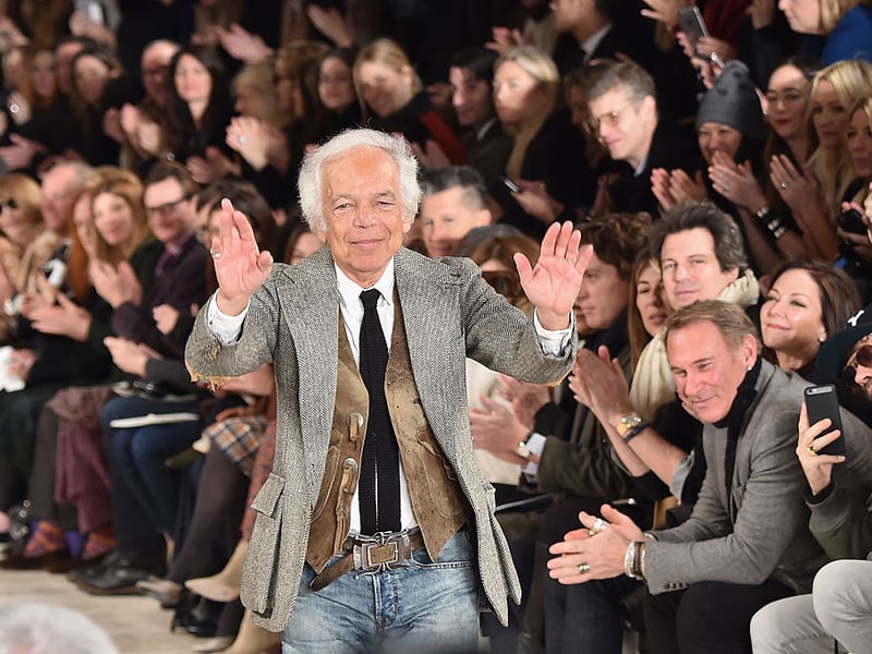 American designer Ralph Lauren stepped down as the CEO of the multi-national corporation that bears his name in 2025 but still remains executive chairman and chief creative officer. His net worth is approximately $8 billion. Considering the business he set up makes around $4 billion a year, he's earned it.