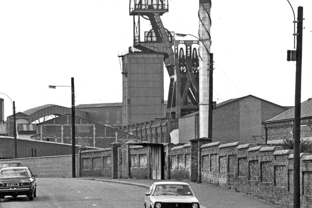 A view of Horden Colliery in May 1981