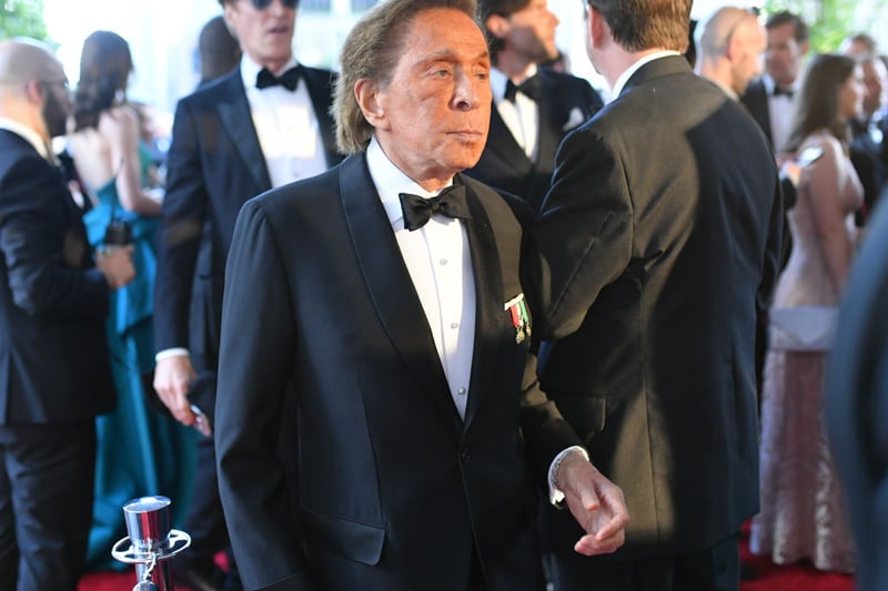 The man behind the Valentino fashion empire, Valentino Garavani was named after Rudolph Valentino and first became interested in fashion while in primary school. Since opening his first fashion house in 1960, he's built a fortune of approximately $1.5 billion.