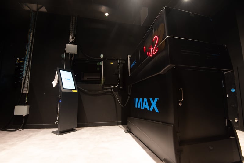 The screen will be equipped with the company’s most advanced theatrical experience, IMAX with Laser.
