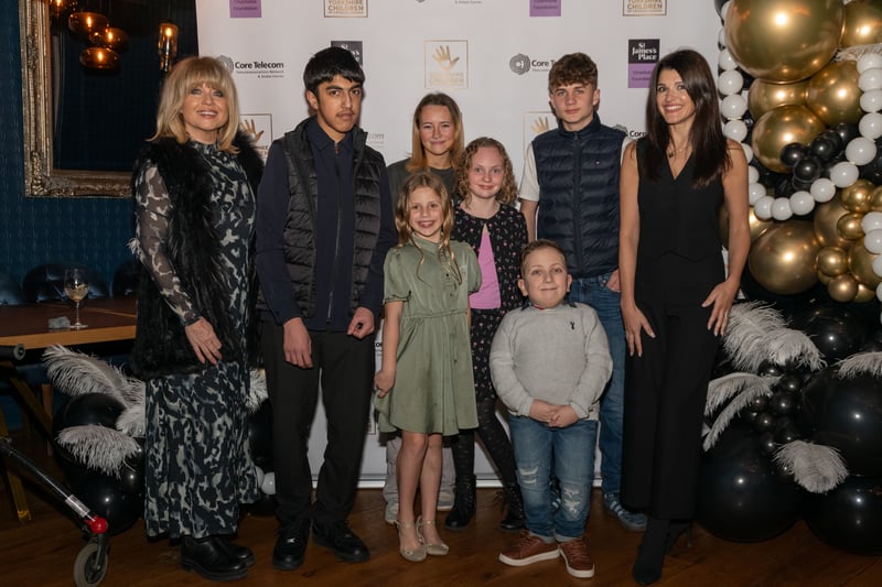Host Christine Talbot pictured with 2023 YCCA Winners and former Emmerdale actress Natalie Anderson 