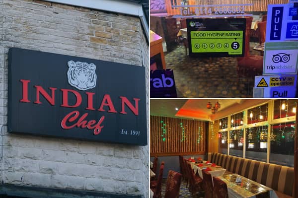 Indian Chef was given a new hygiene rating after it was handed a 1-star in January of this year,