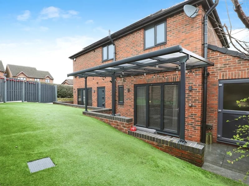 This modern home is located a short distance from the amenities of Birley Moor Road.