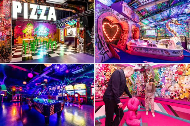 Golf Fang has launched a new pizza spot and arcade.