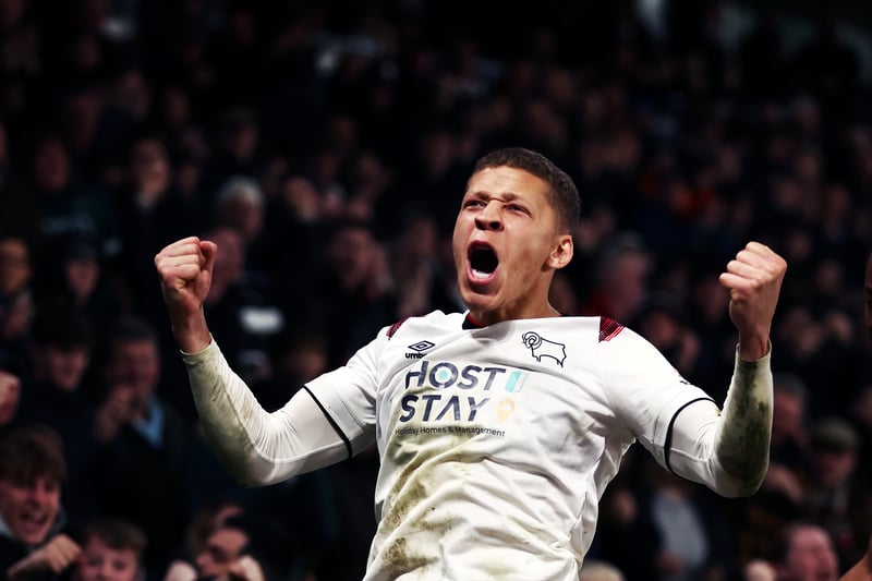 Dwight Gayle scored four times for Derby before he suffered a hamstring issue against Bolton, a big blow for the Rams, he could be out for the remainder of the season. 
