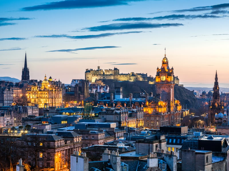 For Scotland’s capital city, people are often attracted to its cultural heritage and historical architecture. On average, there are 36,342 searches for property on sale in Edinburgh per month.