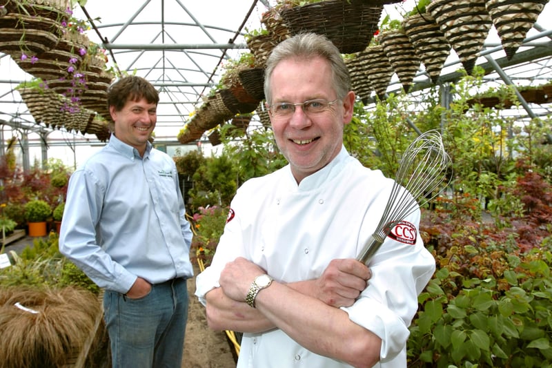 Ross Weightman was pictured with Bill Smithson who was running a Supper Club at the Plants R Ross Garden Centre, Easington, 12 years ago.