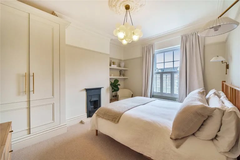 On the first floor are the three well proportioned bedrooms.