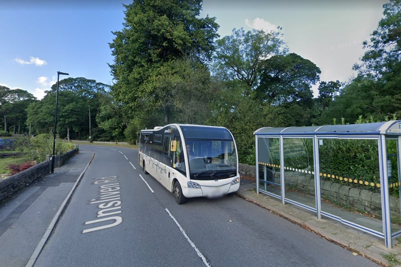 The 57 The Moor - Stocksbridge bus service was voted for by 2.8 per cent.