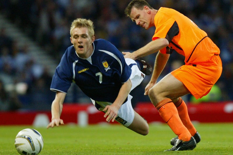 Former Manchester United star Fletcher was one of the stand-out talents in this Scotland side.