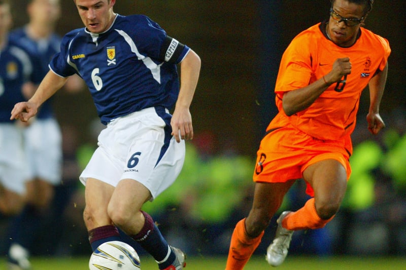 The former Rangers midfielder was part of a centre midfield partnership that had huge responsibility against a ball-playing Dutch side.