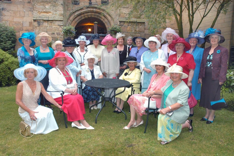 These fundraisers wore hats to help the St John's Church roof appeal in Seaham in 2006.