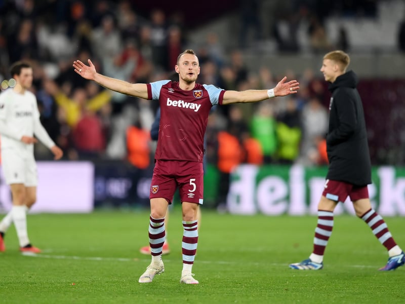 The more experienced of West Ham's right-backs. Has been brilliant since joining from Slavia Prague and has plenty of Premier League and European football under his belt.
