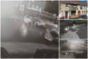 One year on from a violent petrol bombing on a Sheffield home on Wordsworth Avenue on March 22, 2023, The Star can now reveal CCTV of the moment several men fled the scene in cars seconds after the explosion.
