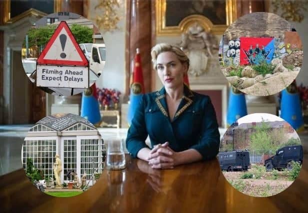 The Regime, starring Kate Winslet, was filmed at sites around Sheffield and Rotherham