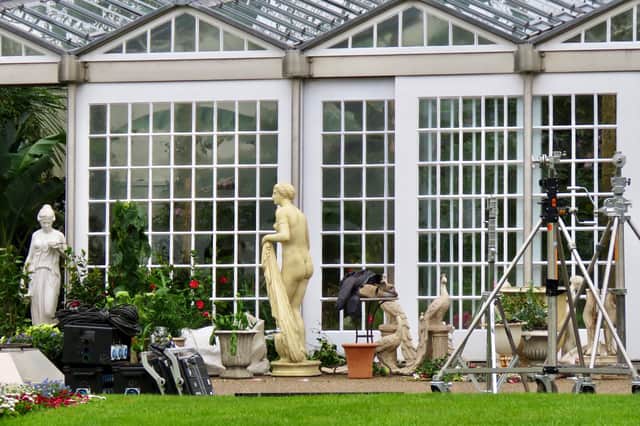 Filming for The Regime also took place at Sheffield Botanical Gardens, which was closed to the public for two days