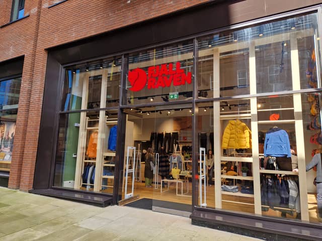 The new Fjällräven store on Charles Street in Sheffield city centre