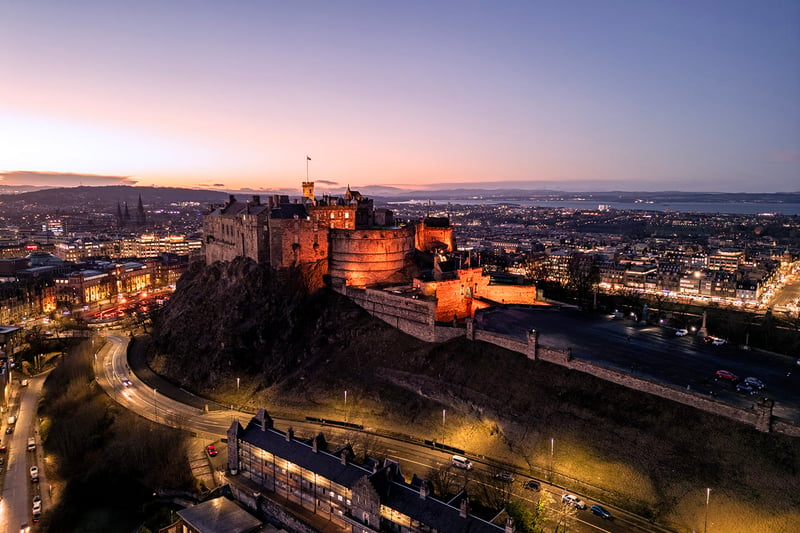 Craig Duncan sent us this great aerial shot of Edinburgh Castle. He said: "Out of the many shots I have I really like this one."