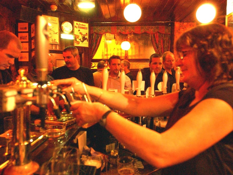 The popular pub had plenty of customers on the day the Echo photographer visited in October 2006.