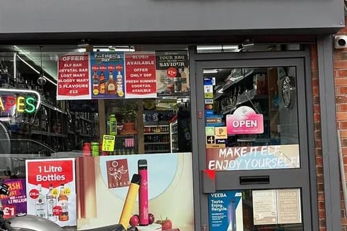 This convenience store is on the market for £35,000