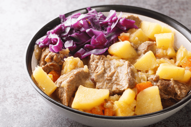 Scouse is possibly Liverpool’s most famous dish, made up of either beef or lamb, veg, potatoes and pickled cabbage or beetroot. The traditional stew is served at restaurants around the city.